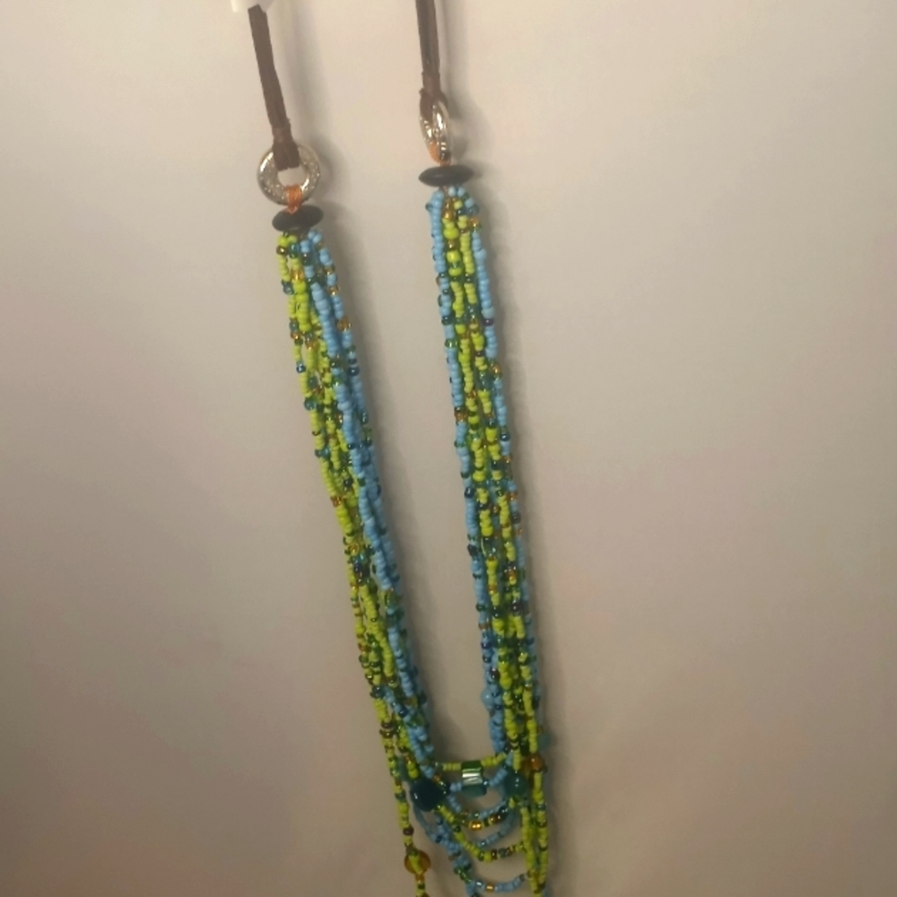Boho Long Beaded Necklace